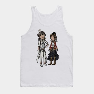 Paranormal Detective & Lockheart Cartoon 1 Tank Top